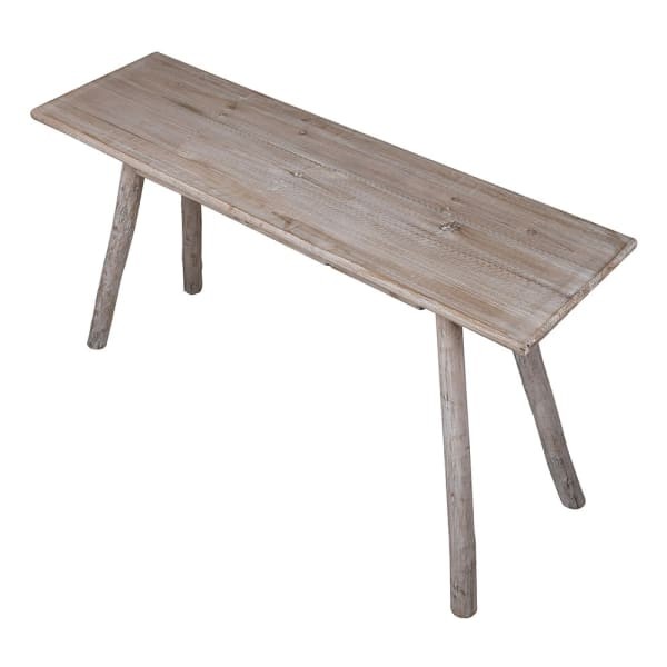 Rustic 140 cm Console Table – Oak & Fir Boho Hallway and Living Room Console