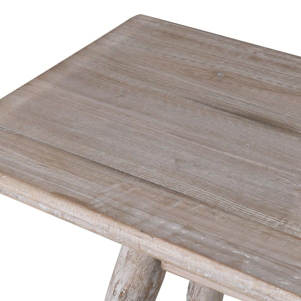 Rustic 140 cm Console Table – Oak & Fir Boho Hallway and Living Room Console