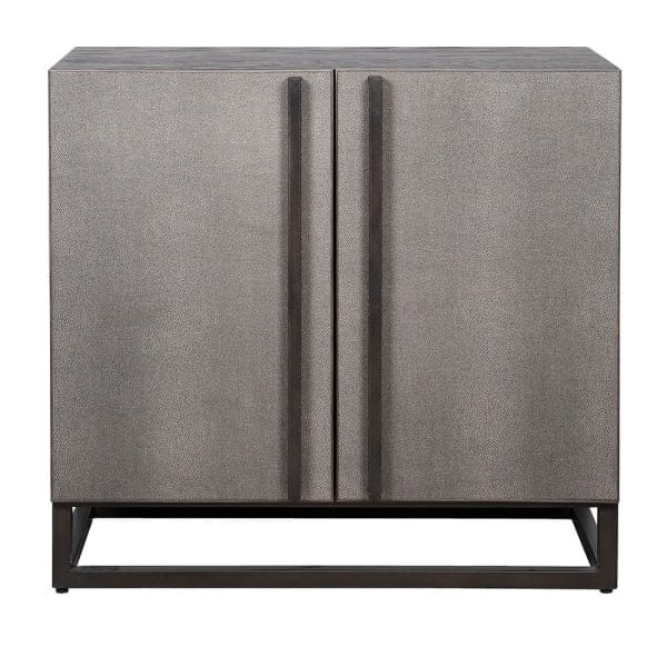 Richmond 90cm decorative two-door sideboard cabinet with elegant textured fronts