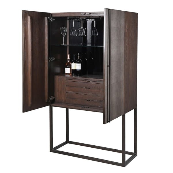 Richmond 180cm bar cabinet for living room drinks storage