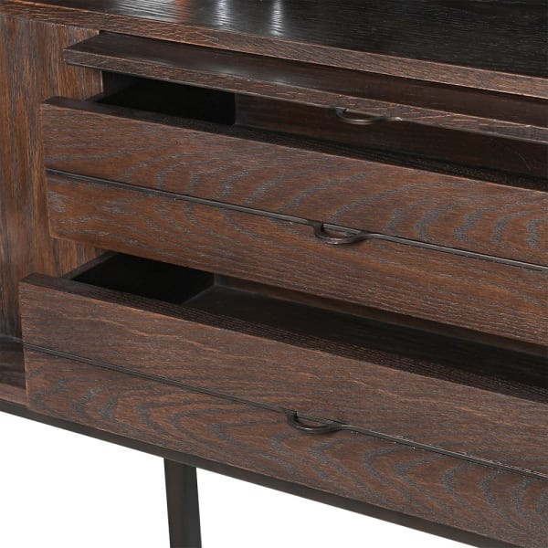 Richmond 180cm bar cabinet for living room drinks storage