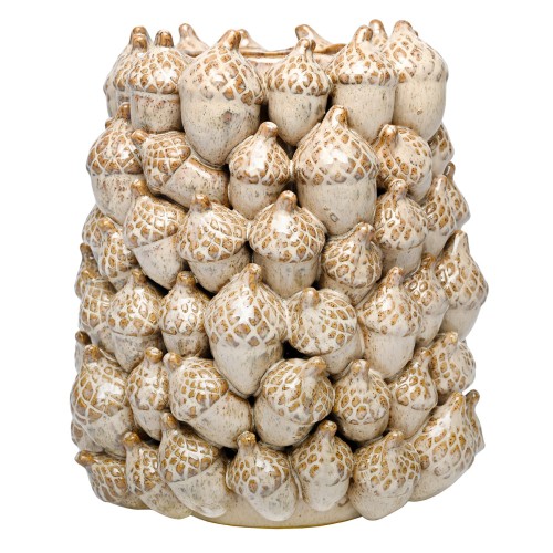 Acorn Ceramic Vase - 26 cm Decorative Vase