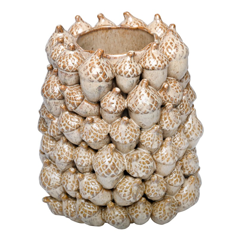Acorn Ceramic Vase - 26 cm Decorative Vase