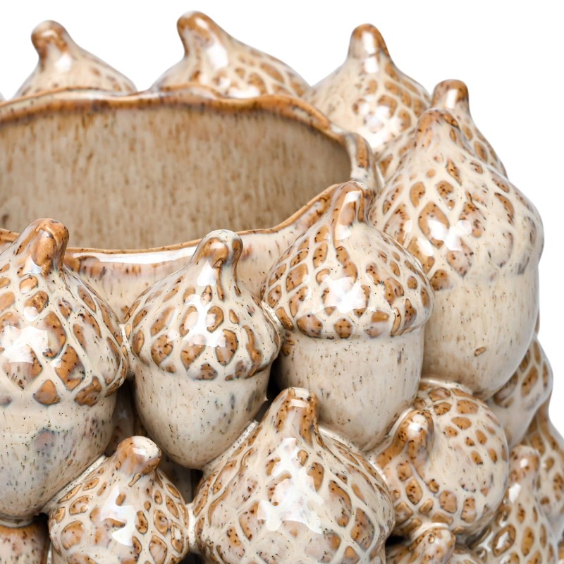 Acorn Ceramic Vase - 26 cm Decorative Vase
