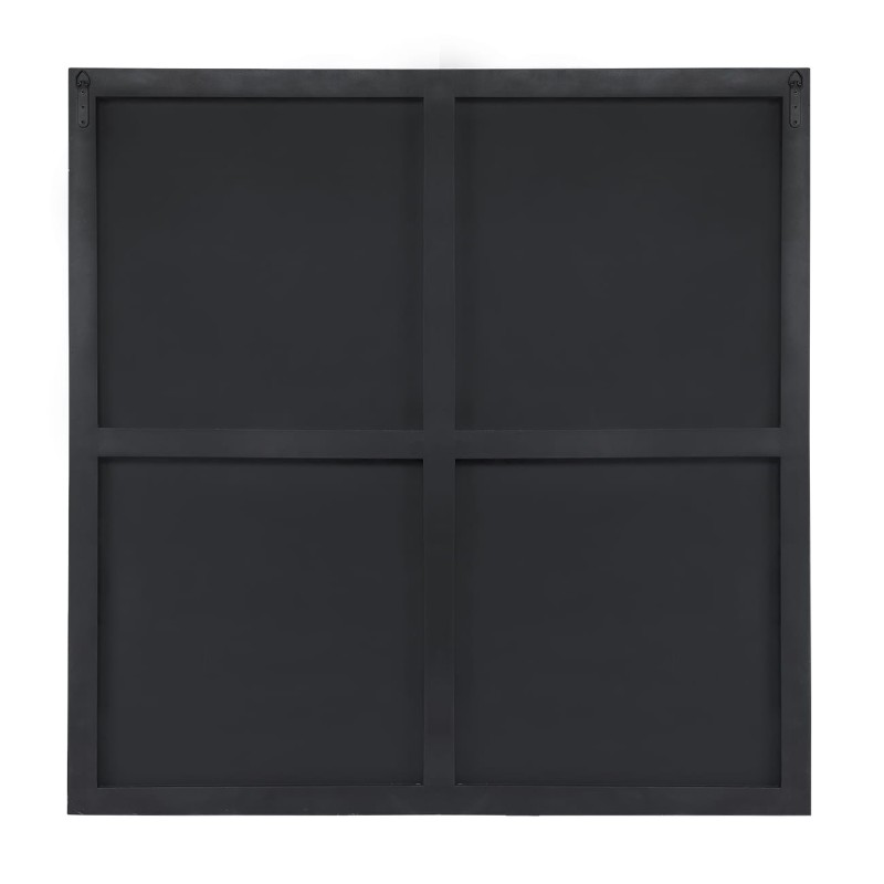 Golden 3D Geometric Wall Art 120×120 cm – Black and Gold Wall Decoration
