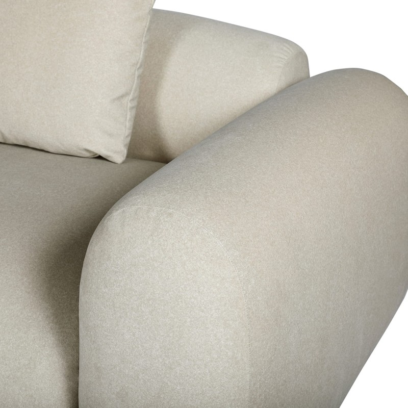 Brompton Luxury Cream 3-Seater Sofa – 255 cm