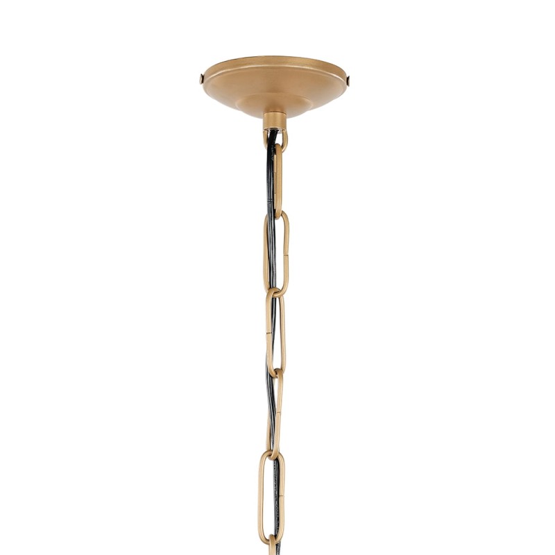 Mira Globe 40 cm gold metal pendant ceiling light, designer lighting for modern interiors