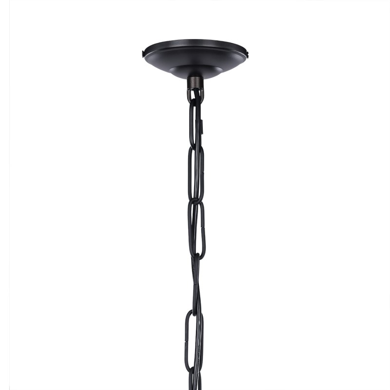 Mira Cloud 70 cm Black Metal Pendant Ceiling Light for Modern Interiors