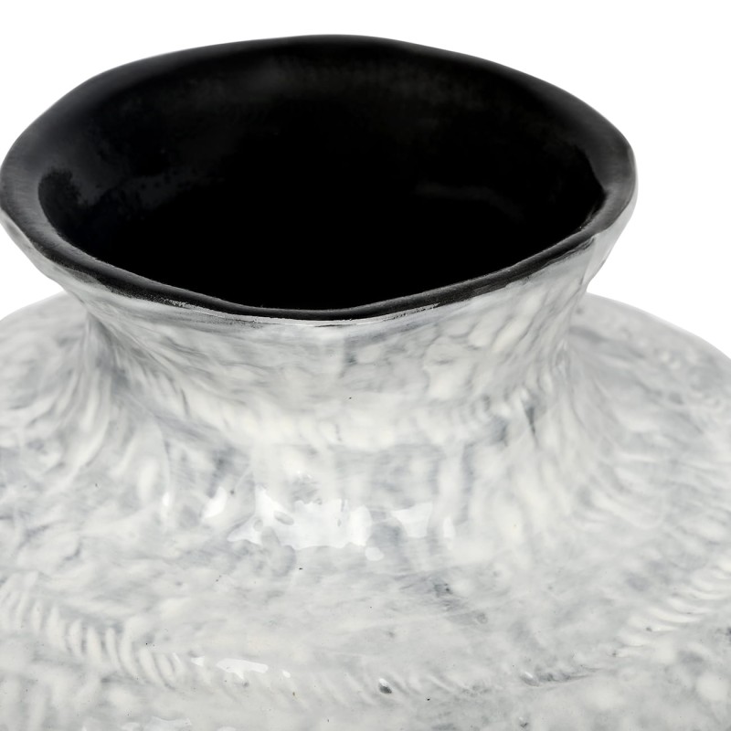 Modern white decorative vase 39cm