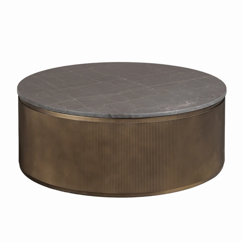 Primrose Royal 81 cm coffee table with Italian Royal Gold marble top