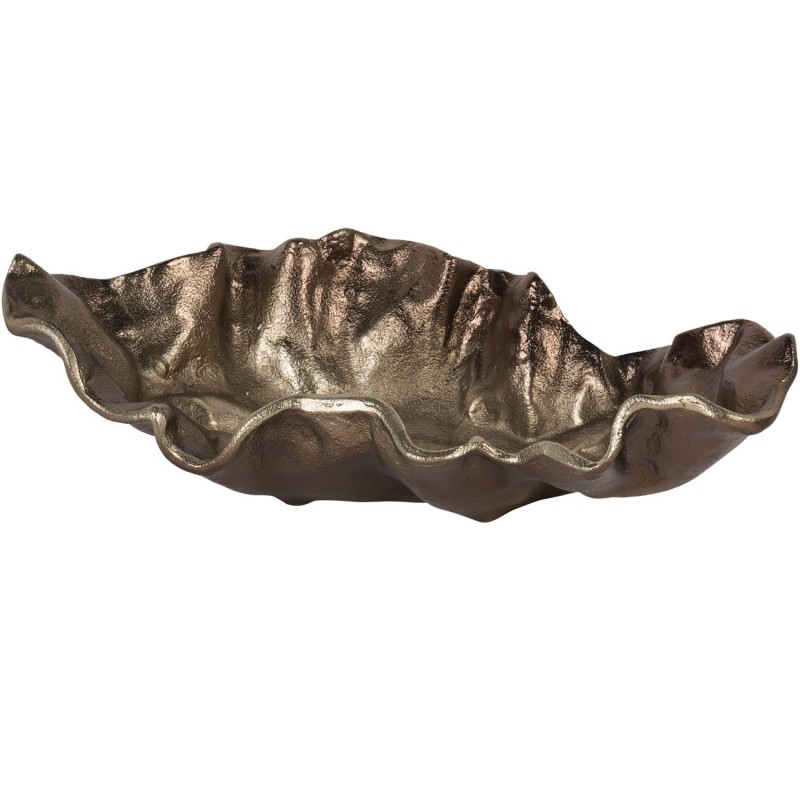 Muse Decorative Bowl 36 cm – Antique Gold Aluminium