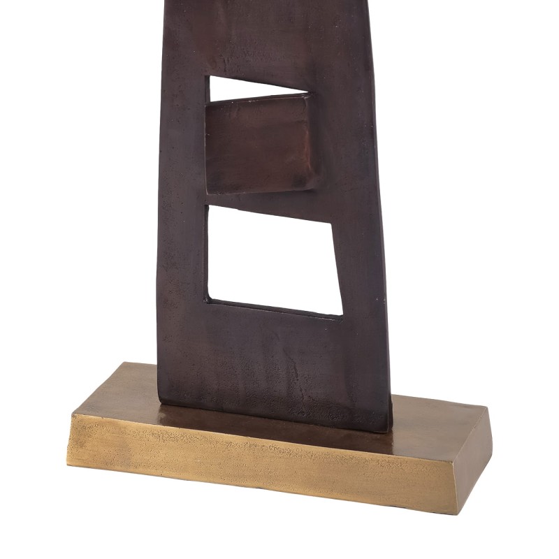 Abstract Greenwich Sculpture – 92 cm Contemporary Aluminium Art Piece