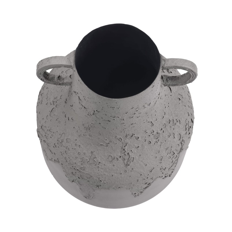 Alora Decorative Iron Vase, 51 cm, Earthy Brown