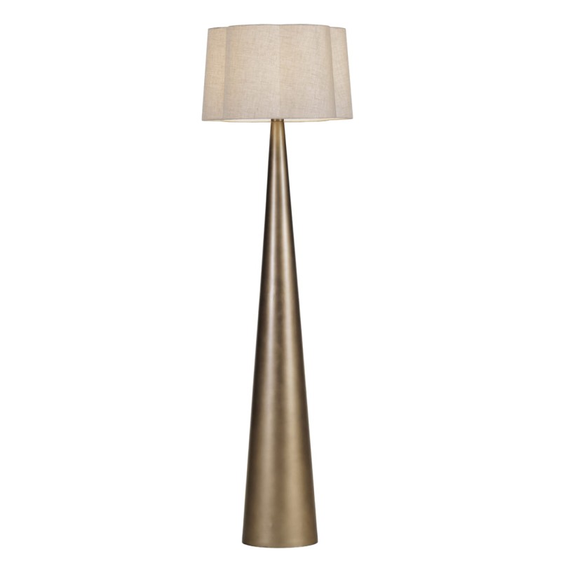 Belgrave Gold floor lamp 172 cm – an elegant gold standing lamp that adds warmth and style to modern living spaces.
