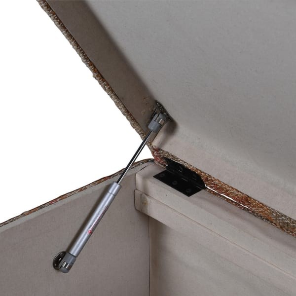 Handcrafted decorative storage chest from the India collection, 63 cm. A stylish wooden trunk combining practical storage with unique, artisanal design for living rooms and bedrooms.