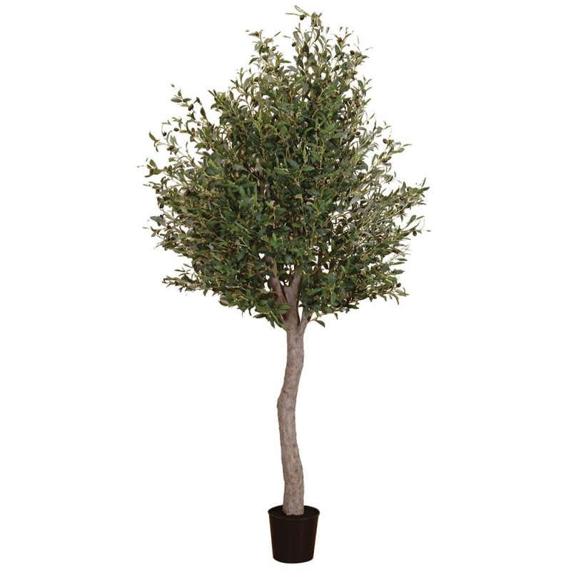 Giant Artificial Olive Tree 210 cm – Decorative Indoor Olive Tree for Living Room