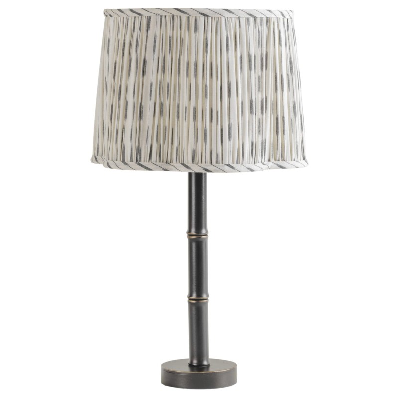 Lexi table lamp with linen shade – 59 cm