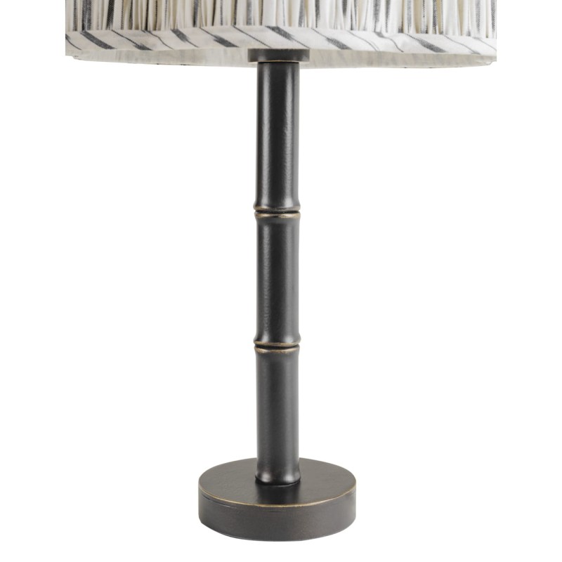 Lexi table lamp with linen shade – 59 cm