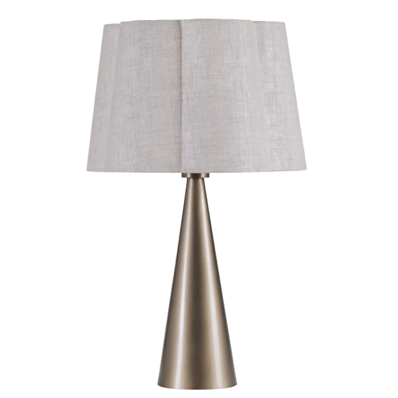 Belgrave Gold table lamp for an elegant living room interior