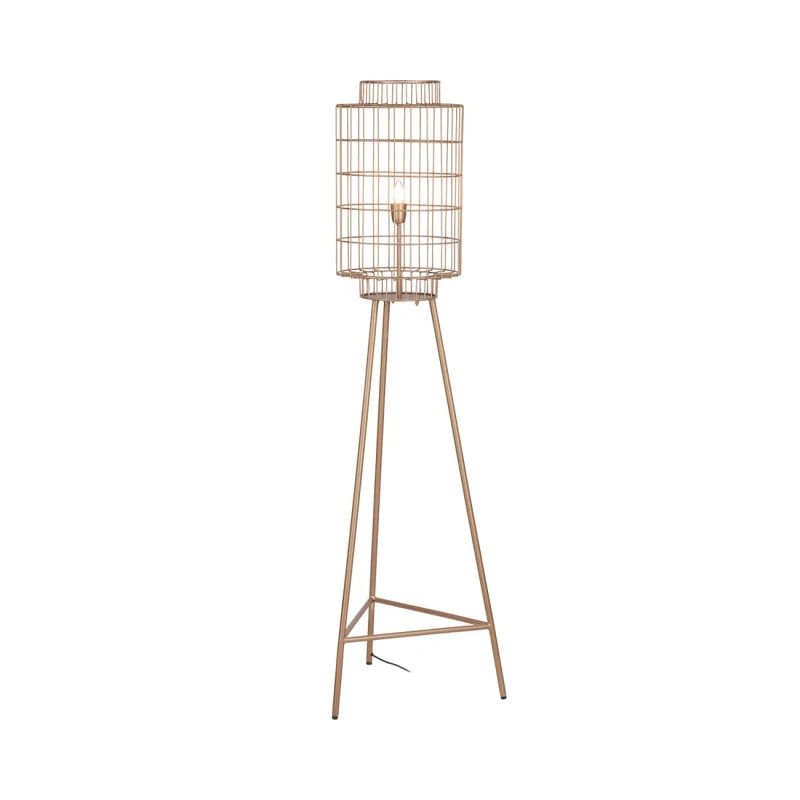 Mira floor lamp with open cylindrical shade