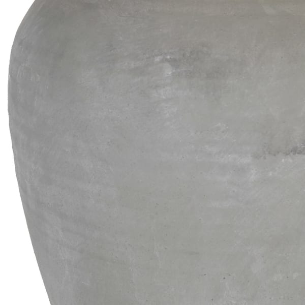 Classic Grey Extra Large Ceramic Table Lamp with Linen Shade, 85cm