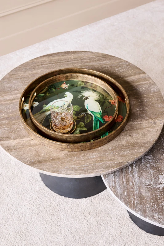 Large Tropic decorative tray measuring 45 cm