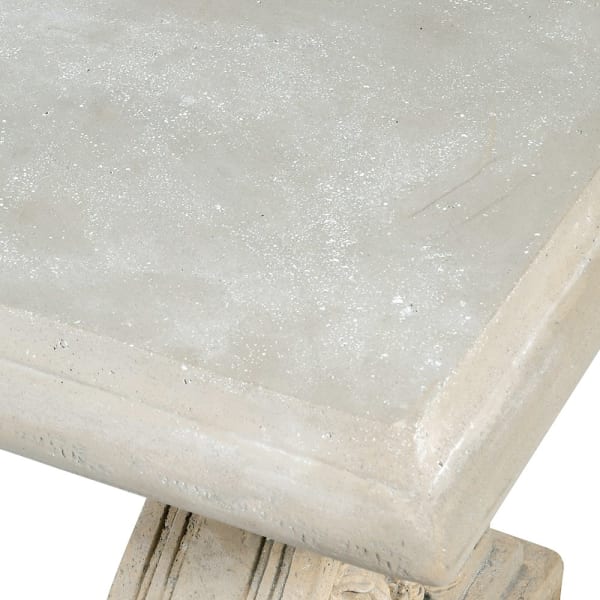 Romano Stone-Effect Polyresin Garden Bench 152 cm