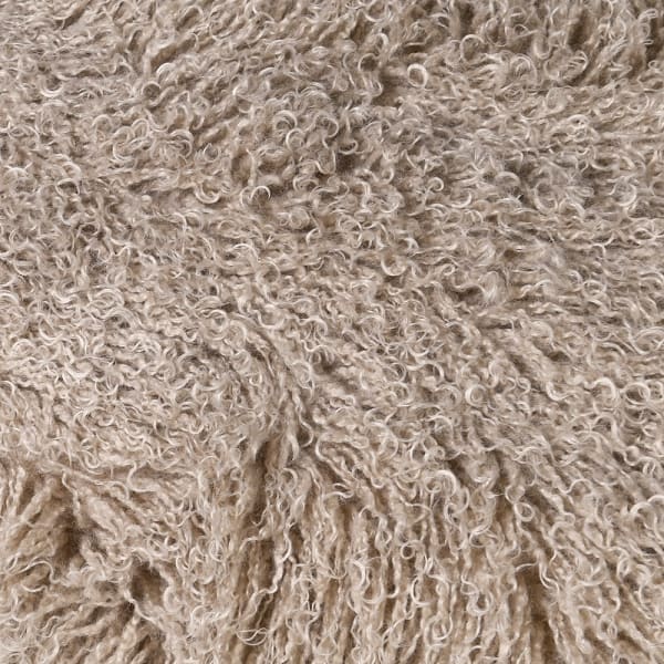 Lyall Fluffy Faux Sheepskin Bench 170 cm