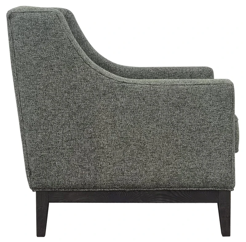 Cheval Forest Green Buttoned Accent Chair