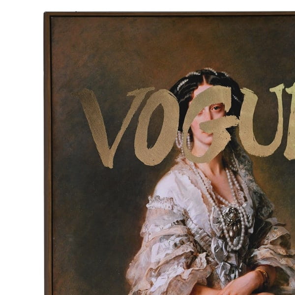 Vogue Lady Canvas Wall Art 140 x 100 cm – Glamorous Female Portrait Artwork