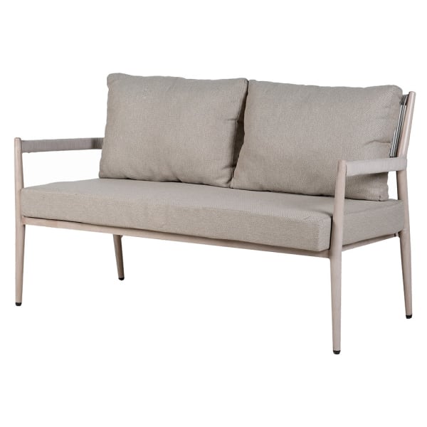 Marbella four-seater garden lounge set with sofa, armchairs and coffee table