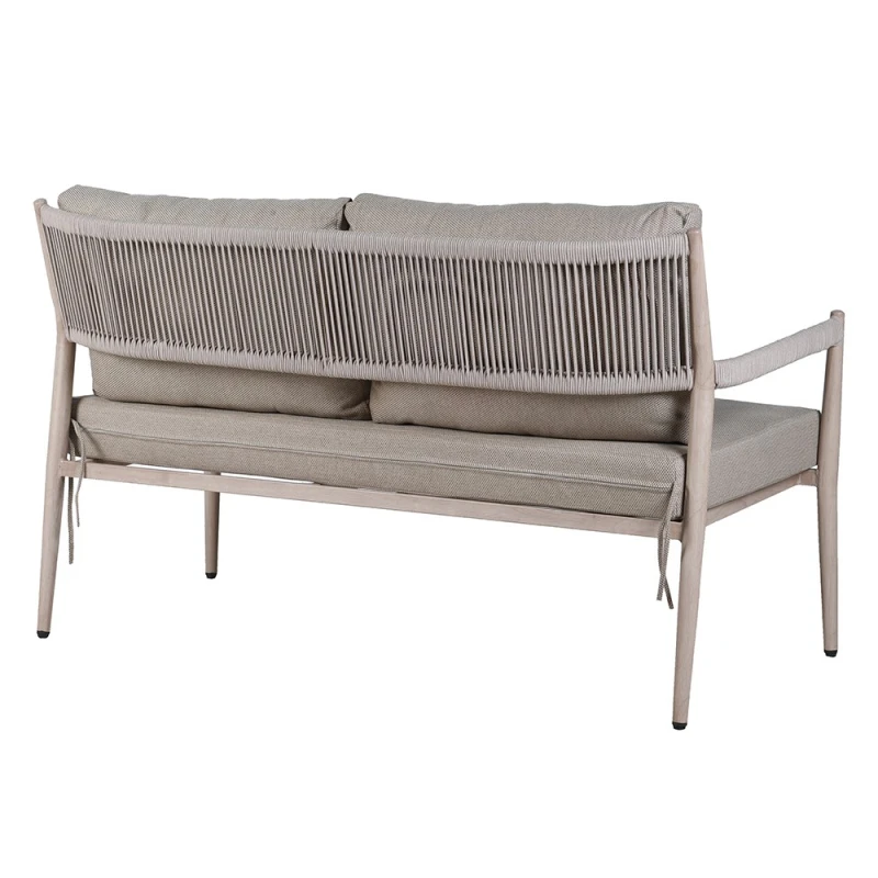 Marbella four-seater garden lounge set with sofa, armchairs and coffee table