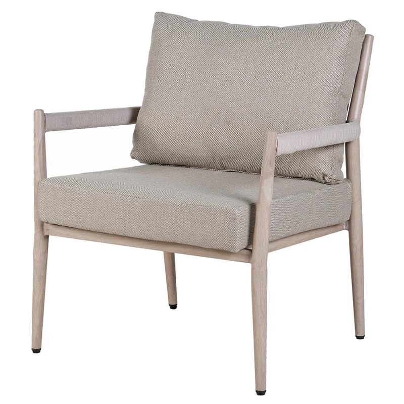 Marbella four-seater garden lounge set with sofa, armchairs and coffee table