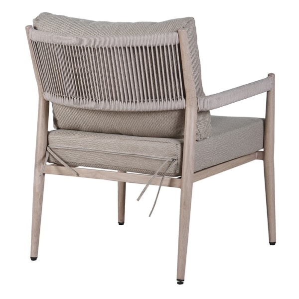 Marbella four-seater garden lounge set with sofa, armchairs and coffee table