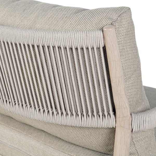 Marbella four-seater garden lounge set with sofa, armchairs and coffee table