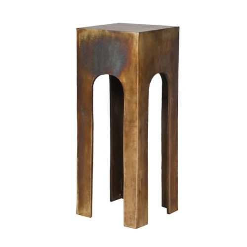 Salvador Gold Decorative Pedestal Stand 81 cm