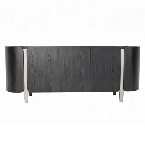Finsbury 200cm Sideboard – Dark Oak with Ceramic Top