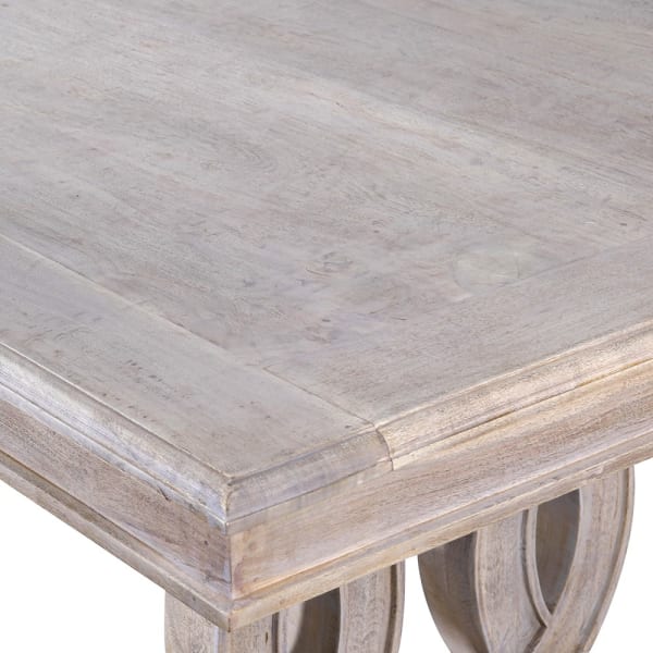 Rectangular dining table crafted from acacia wood