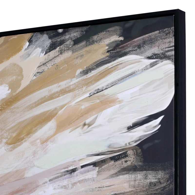 Abstract portrait of a woman with an obscured face