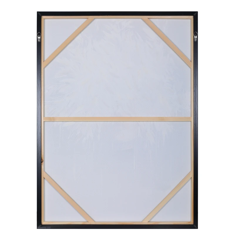 Hand-embellished Mayfair Plume artwork with gold foil
