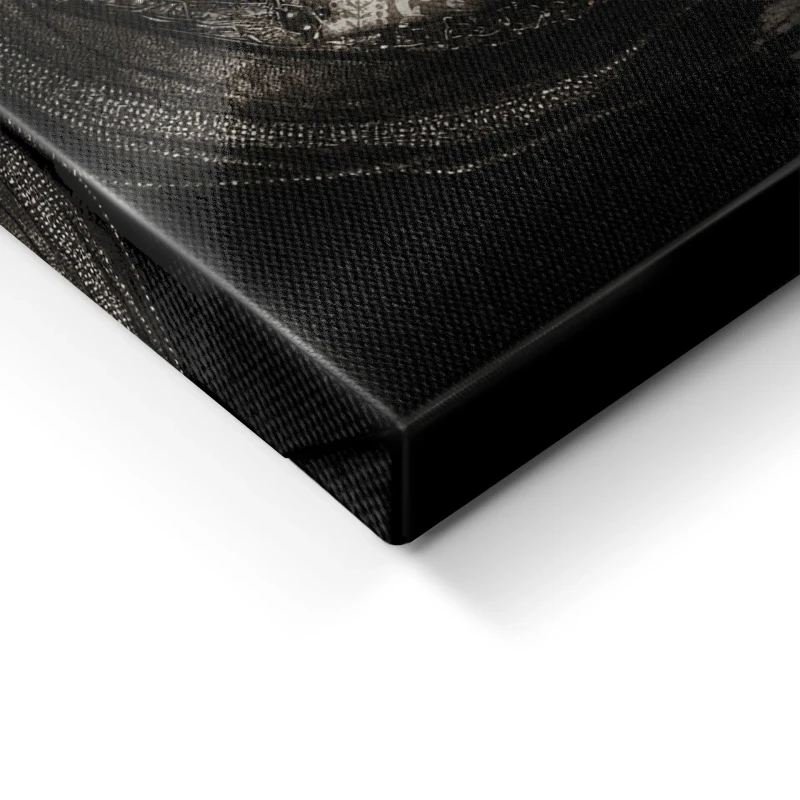 Statement portrait artwork for modern interior