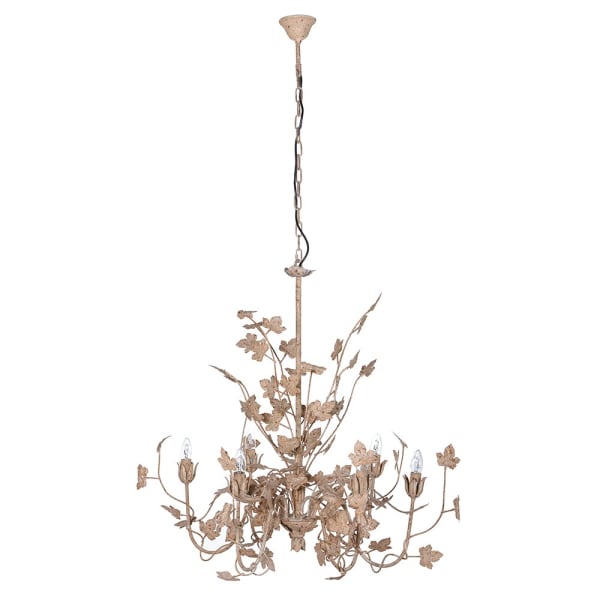 Leaf large iron chandelier 98 cm