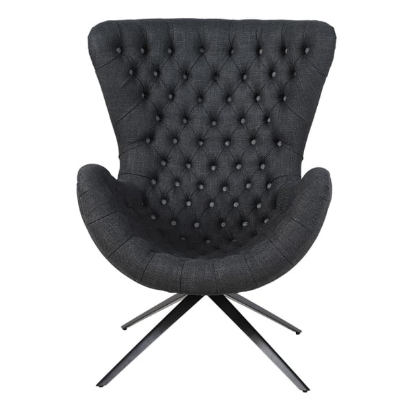Boscobel high-back chair with deep button detailing