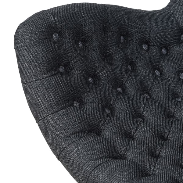 Decorative studs on the Boscobel upholstered chair