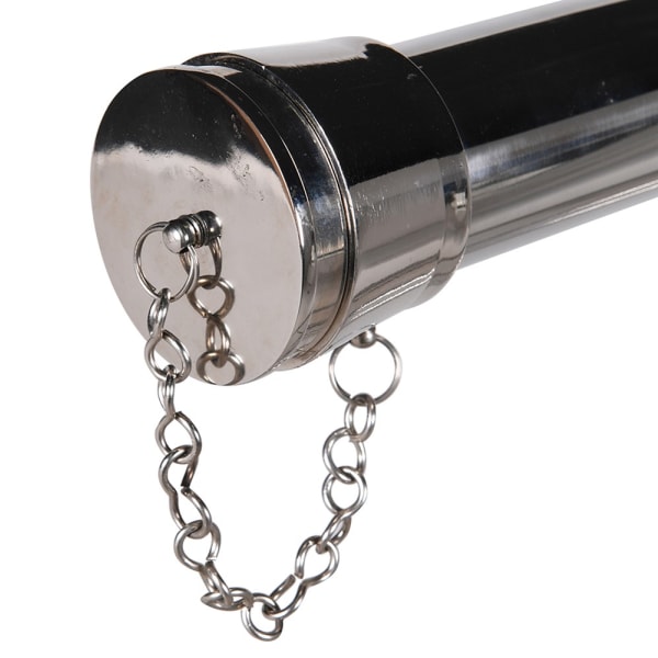 Close-up of the polished metal fittings on the Greenwich telescope