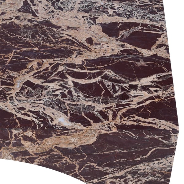 Close-up of Levanto marble with cream veining