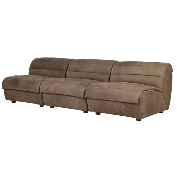 Holland Park nubuck leather lounge chairs positioned together as a seating arrangement