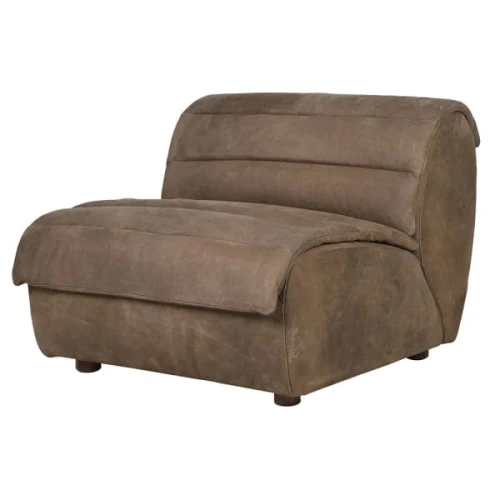 Holland Park Nubuck Leather Lounge Chair