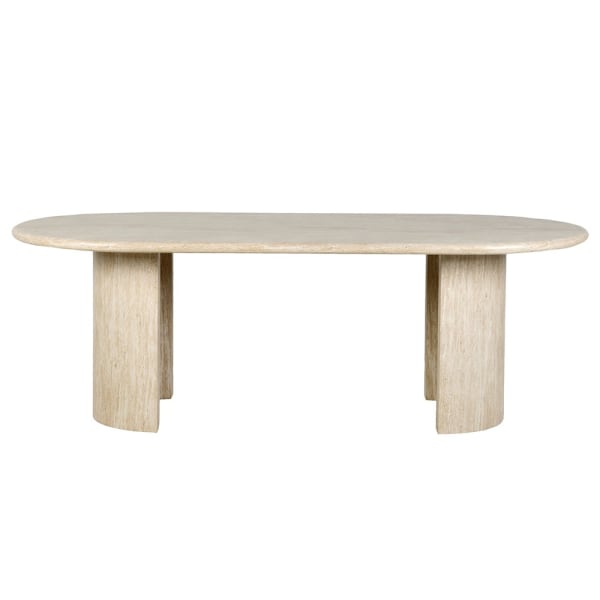 Highgate Travertine Dining Table 220cm