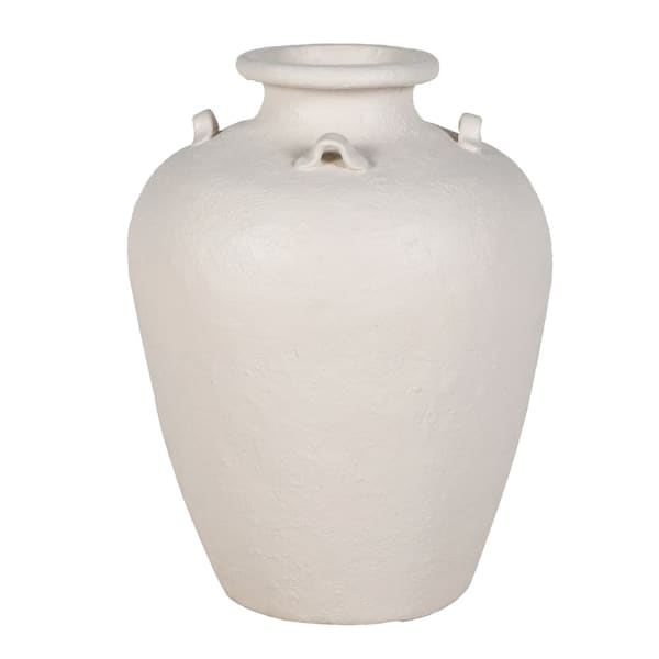 Kensington cream decorative floor vase 62 cm